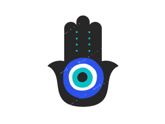 Hamsa Hand ⋆ Evil Eye ⋆ Hand of Fatima Graphics