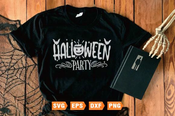 Holloween Party Halloweens SVG Quotes: Graphics for Crafts & Local Branding