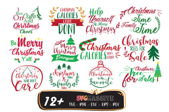Mega Christmas Bundle: Graphics & Crafts for Sellers