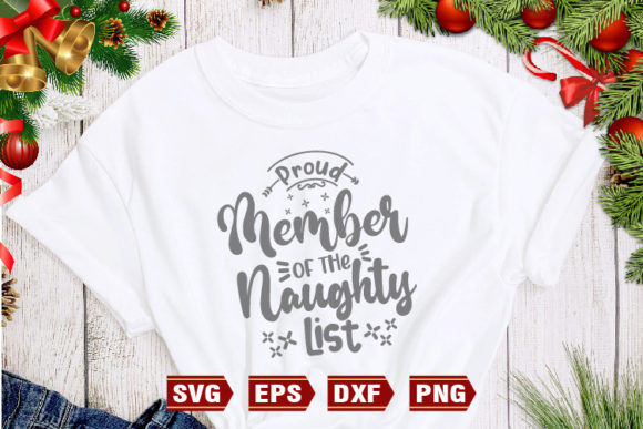 Proud Member of the Naughty List: Graphics for Crafts